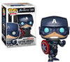 Funko Pop! Marvel: Avengers Game - Captain America (Stark Tech Suit)
