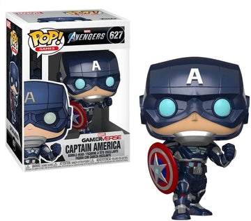 Funko Pop! Marvel: Avengers Game - Captain America (Stark Tech Suit)