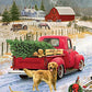 Cobble Hill Christmas On The Farm Jigsaw Puzzle (1000 Piece)