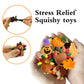 Holydeck 60 Pcs Thanksgiving Day Mochi Squishy Toys,Mini Cute Squeeze Toy Stress Reliever Anxiety Packs For Kids Thanksgiving Day Party Favor,Fall Decor,Fall Decrations (Thanksgiving)