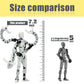 Already Assembled T13 Action Figure Accessories,T13 Multi-Jointed Movable,for Collectors Desktop Decorations t-13 Movability 3D