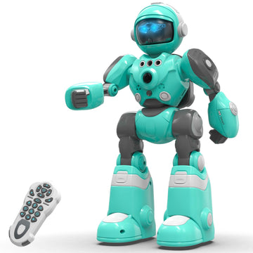 Stemtron Robot Toys For Kids, Programmable Remote Control Robot With Magic Record Voice Function, Intelligent Gesture Sensing, S
