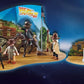 Playmobil Advent Calendar - Back to the Future Part III, Multicolor, Plastic, 46 x 31.5 x 10 cm, Model 70576