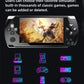 Hlf Retro Video Game Console Screen Built-In 2000 Games Handheld Game Console Multiple Emulators Mini Portable Game Device Mp3 M