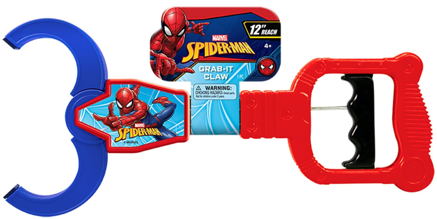 Ja-Ru Spiderman Robot Arm Claw Grabber Tool (1 Unit Spiderman) Grab It Claw Toy .12.5' Long. Pick Stick Boy Toys. Grabber Toys For Kids Includes A Sticker. A-6824-1S