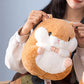 Wgxzyq Hamster Plushie Toy - 15.6inch Brown Stuffed Animal Gift for Kids
