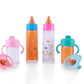 Pretendor 6 Pieces Magic Disappearing Milk And Juice Bottle With Pacifier,Pretend Play Feeding Toy Set For Girl,4 Bottles And 2