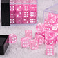 36 of Pack 12MM 6 Sided MINI Dice Set,Translucent Colors Game Dice Set, 6 Sided Standard Colored Dices for Tenzi, Farkle, Yahtze
