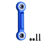 AllinRC Aluminum Servo Steering Rod Tie Links for 6S Arrma Kraton Notorious Mojave Infraction Felony BLX (Navy Blue)