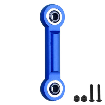 AllinRC Aluminum Servo Steering Rod Tie Links for 6S Arrma Kraton Notorious Mojave Infraction Felony BLX (Navy Blue)