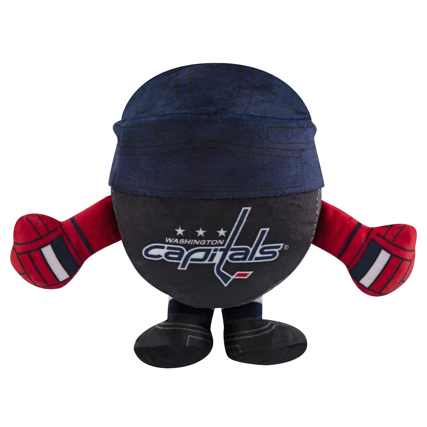 Bleacher Creatures Washington Capitals 8'' Kuricha Hockey Puck Sitting Plushies- Soft Chibi Inspired Plush