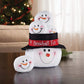Dei Snowball Fun Set, 6' H, Multicolored