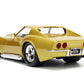 Jada Toys Big Time Muscle 1:24 1969 chevy corvette Stingray ZL-1 Die-cast car gold Toys for Kids and Adults