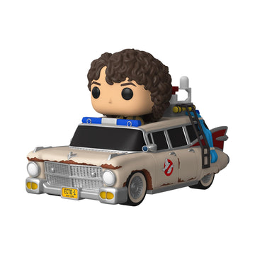 Funko Pop Ride Super Deluxe Movies: Ghostbusters Afterlife - Ecto 1 With Trevor, Multicolor, Standard, (47679)