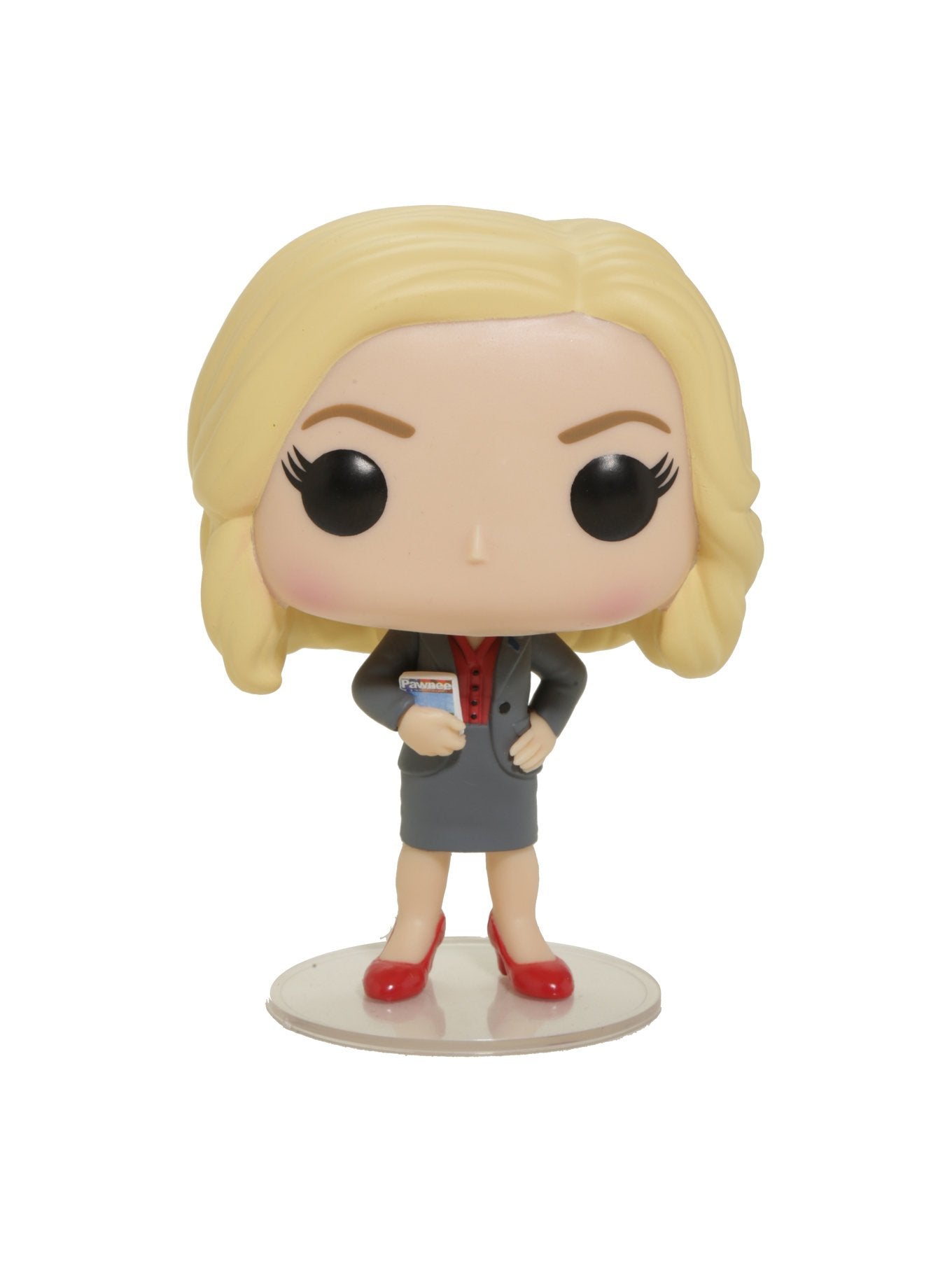 Funko POP Parks & Rec Leslie Knope Figure, 3.75" Resin, Basic, Model 13037