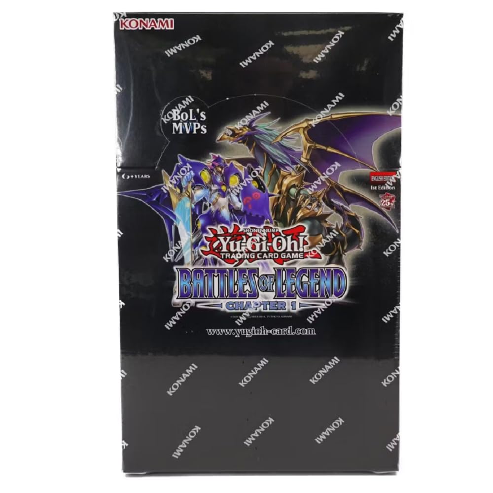 Konami Yu-Gi-Oh Ccg: Battles Of Legend: Chapter One Display Of 8