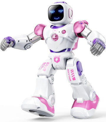 Ruko 1088 Smart Robot Toys for Kids, Large STEM Programmable Interactive RC Robot with Voice Control, App Control, Gifts for Boy