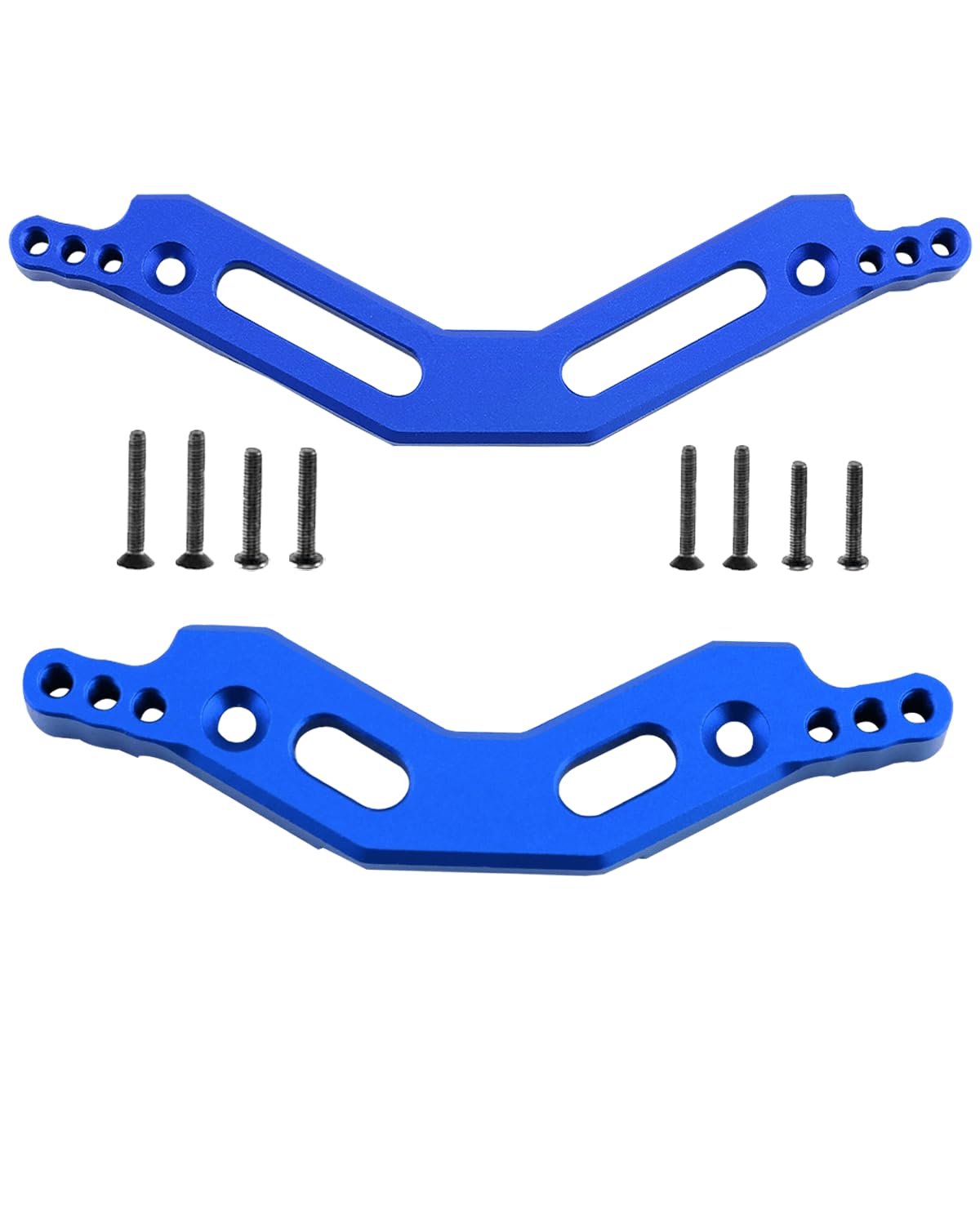 RCarmumb Alloy Front Rear Shock Tower Upgrades Part for 1/10 Big Rock 3S BLX,Granite/Senton 3S BLX(Mega550),1/8 Typhon 3S BLX(Me