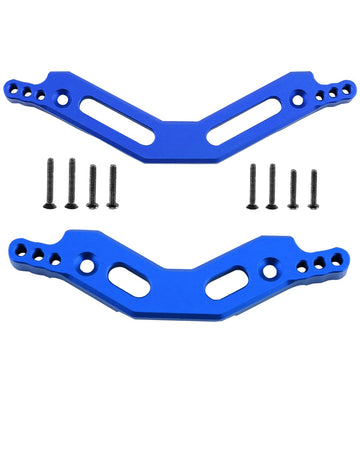 RCarmumb Alloy Front Rear Shock Tower Upgrades Part for 1/10 Big Rock 3S BLX,Granite/Senton 3S BLX(Mega550),1/8 Typhon 3S BLX(Me
