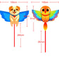 Hengda Kite 3 Pack Of Kites,Bird And Dog And Duck Kite,For Kids Beginners And Adults Cute Design High Definition Printing Easy T