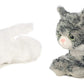 Aurora 31265,31713 Bundle of 2 7.5 Floppy Beanbag Cat Stuffed AnimalsLily & Sugar, Multicolor