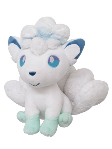 Sanei Pp61 Alolan Vulpix Pokemon All Star Collection Stuffed Plush, 7', 156 Months To 180 Months