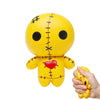 Anboor Voodoo Doll Squishies - 4.7" Soft Rising Stress Relief Toy, Orange, Polyurethane, Model DM298 O UK FBA