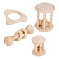 Bnf4 Pieces Wooden Baby Toys Coordination Wooden Rattle Toys For Boys Kids Baby|Baby | Toys For Baby | Developmental Baby Toys|4
