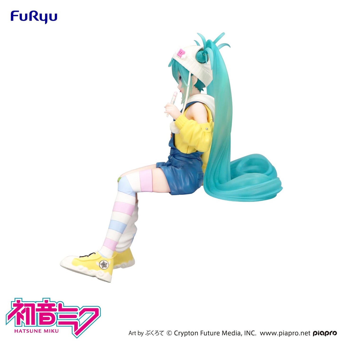 FuRyu Corporation-Hatsune Miku Noodle Stopper Figure -Lollipop- Figure