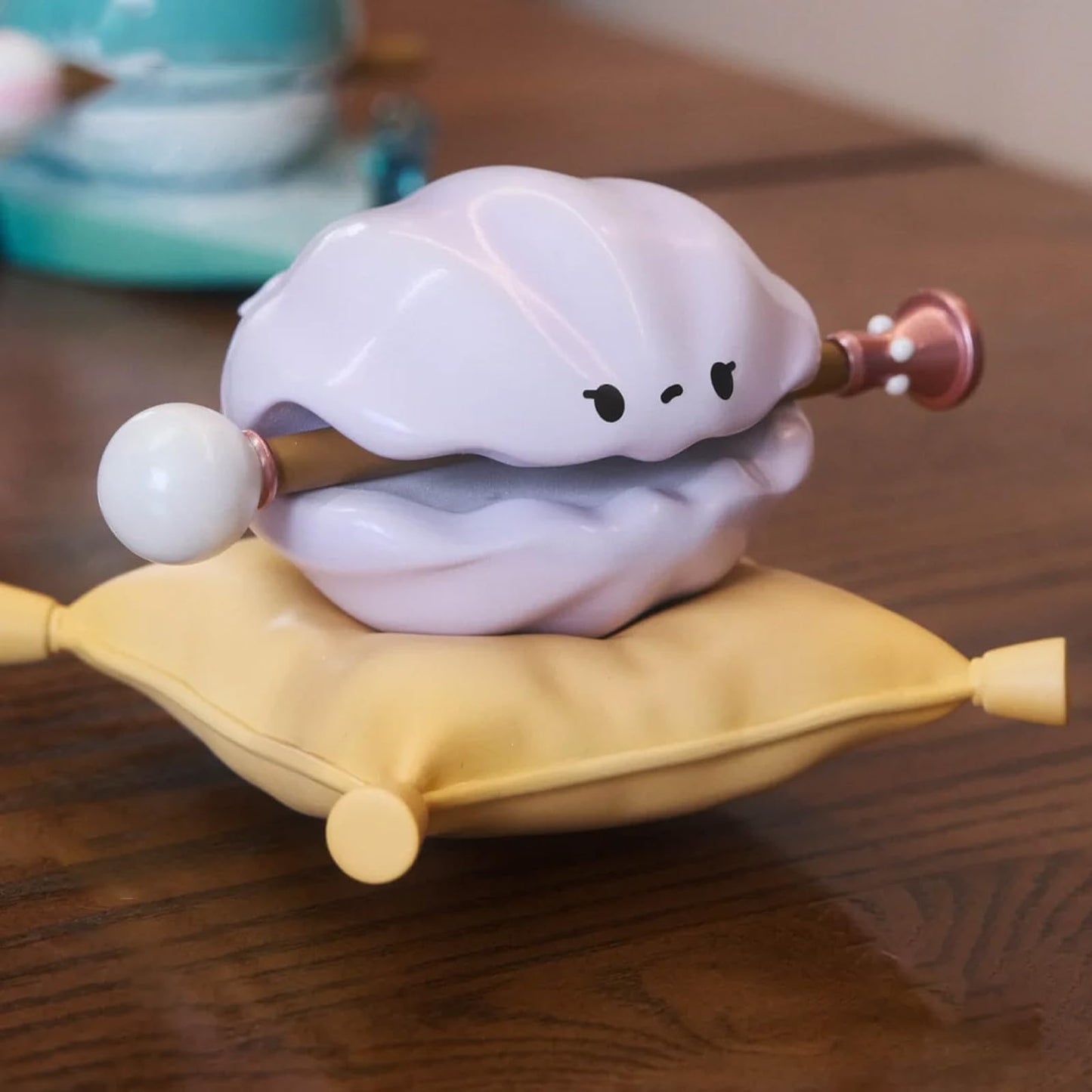 Beemai Lucky Wooden Fish Series 6Pcs (Set Of 6 No Repeat) Blind Box Random Design Cute Figures Collectible Toys Birthday Gifts