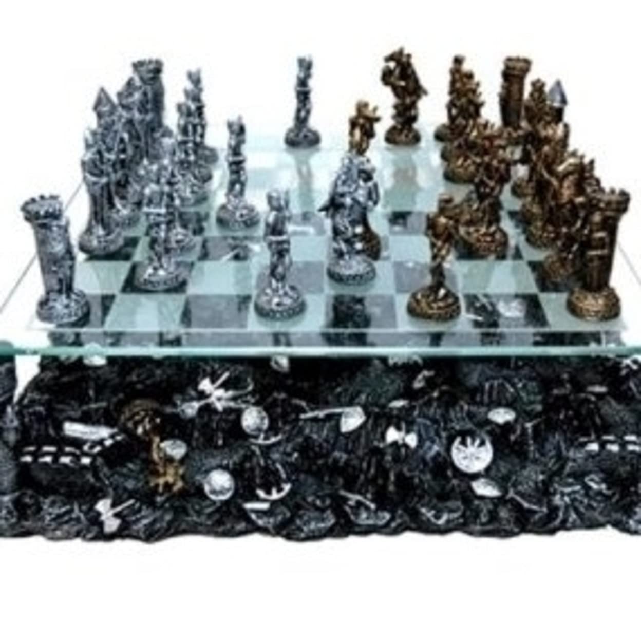 Renaissance Knight Chess Recreational Classic Strategy Game Set