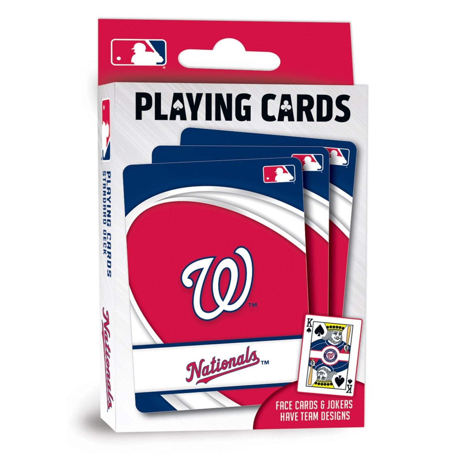 Masterpieces Mlb Washington Nationals Playing Cards