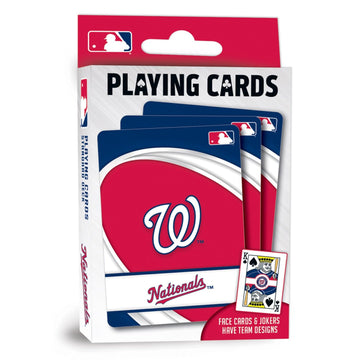 Masterpieces Mlb Washington Nationals Playing Cards