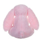 Apricot Lamb Toys Plush Pink Bunny Rabbit Stuffed Animal With Fluffy Soft Ears (Pink Bunny, 8 Inches)