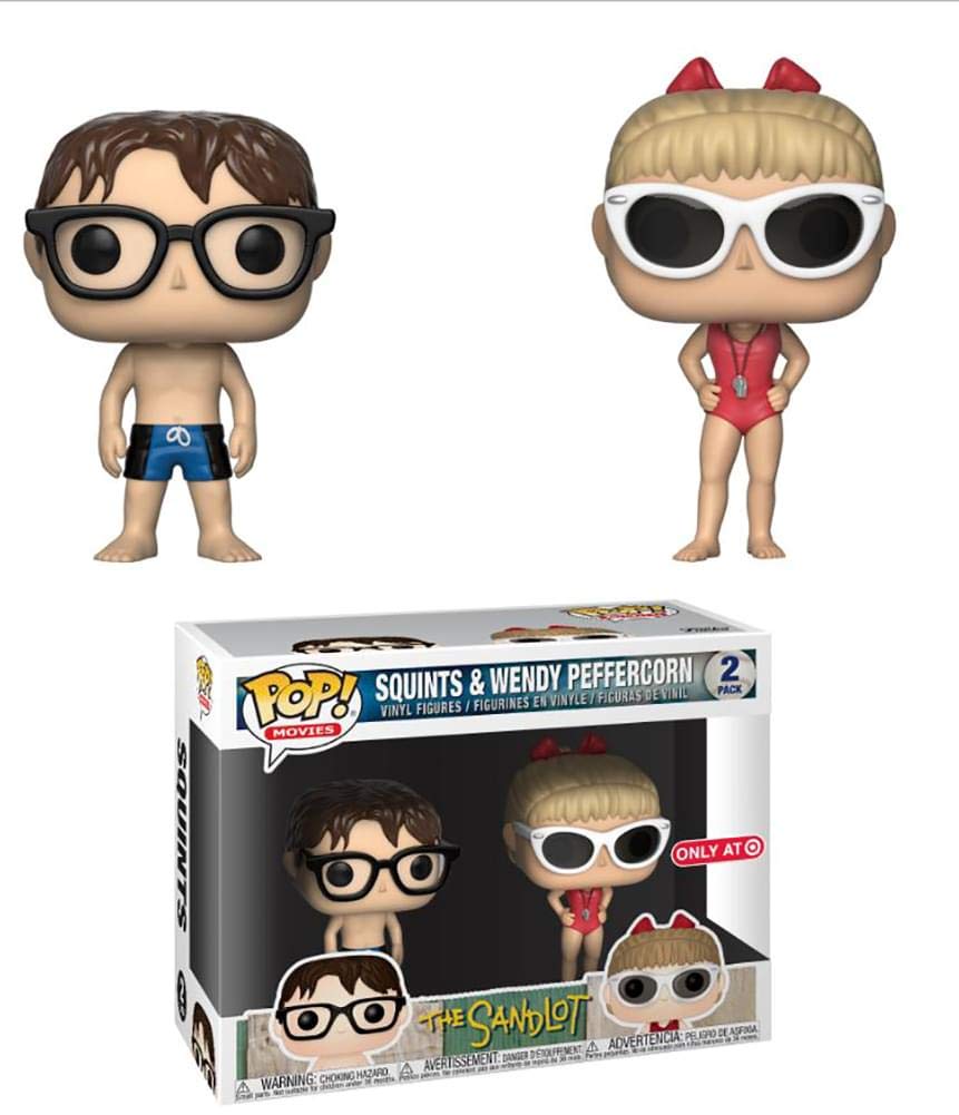 Funko Pop Movies: The Sandlot-Squints & Wendy Peffercorn Collectible Figure, Multicolor