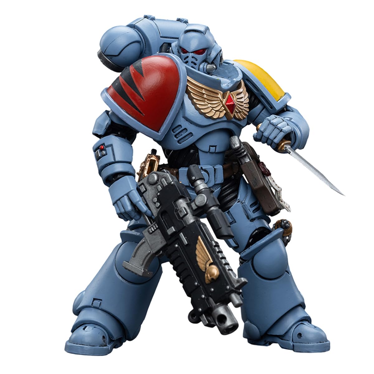 JOYTOY Warhammer 40 000 Action Figure  Space Wolves Intercessors  4.2inch 1/18 Warhammer 40K Collection Model for Unisex  mature-themed  Christmas  Birthday Gifts  Ages 15 and Up