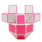 Mipartebo Magic Snake Cube Twist Puzzle 36 Wedges Large Size Twist Fidget Snake Toys Gift Party Favors Game Goodie Bag Fillers Christmas Stocking Stuffers For Kids Adults Teens Pink