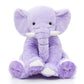 MorisMos Large Elephant Stuffed Animal  19.6inch Soft Stuffed Elephant Plush Companion Gifts for Girls Boys  Purple