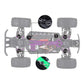 7Yo Responsive Yoyo Aoe, Dual Purpose Yoyo For Beginners Kids, Professional Crystal Yoyo Wide Plastic Yoyo With Kk Bearing + Axl