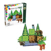 MAGNA-TILES 25-Piece Forest Animals Magnetic Building Set, Brown, Small, Model 22225, Made of Durable Acrylonitrile Butadiene Styrene