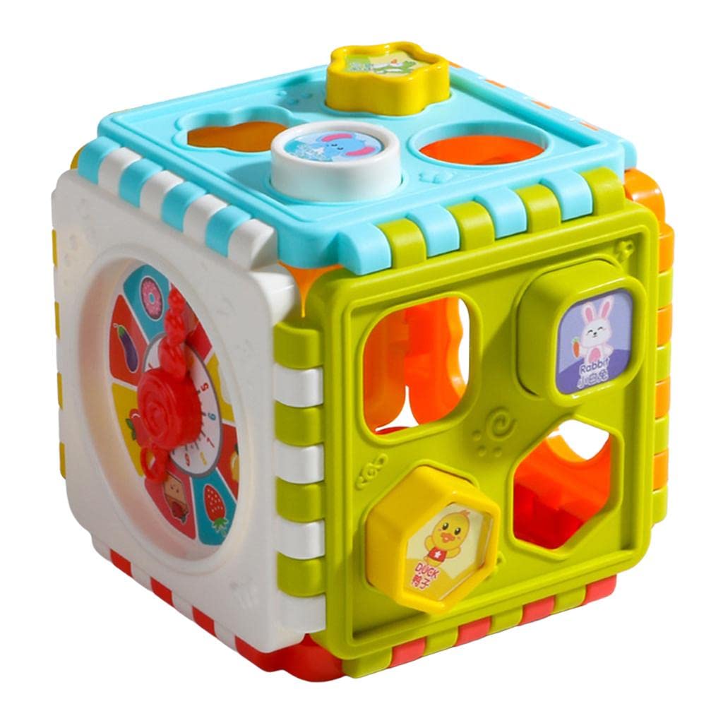 Jazzy Pearls Activity Play Cube Toy Shape Sorting Toddler Toys Educational Toy|Toys & Hobbies | Educational|1 Piece Kids Early L