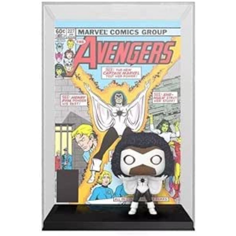 Funko Pop! Marvel: Captain Marvel - Monica Rambeau Avengers Comic Cover, Special Edition #227