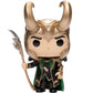 Funko Loki Glow in The Dark Vinyl Figure with Scepter - Special Edition Exclusive - Multicolor - Model 889698627061