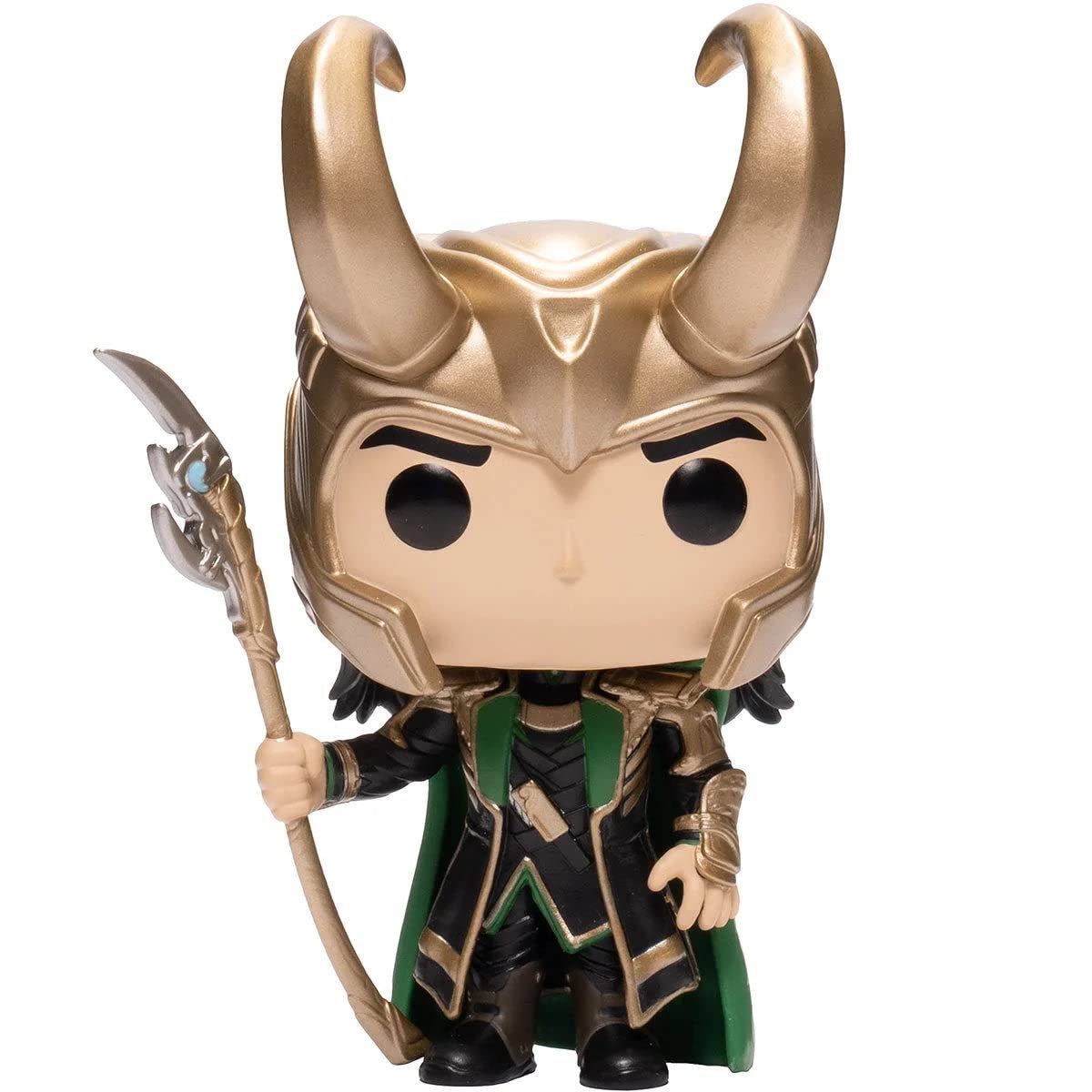 Funko Loki Glow in The Dark Vinyl Figure with Scepter - Special Edition Exclusive - Multicolor - Model 889698627061