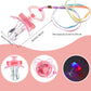 Gejoy 8 Pieces Led Light up Pacifier Necklace Glowing Flashing Halloween Party Favors Led Light Pacifiers Toy for Boy, Girls and