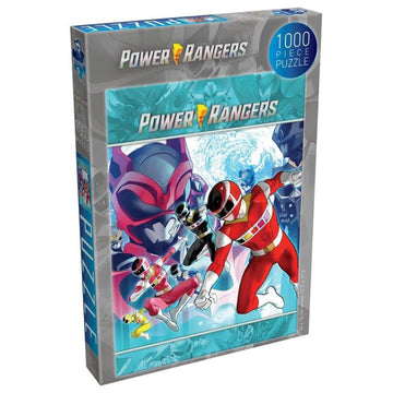 Renegade Game Studios Power Rangers Shattered Grid Jigsaw Puzzle, Multi