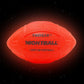Nightball Tangle Glow In The Dark Inflatable Led Football - Light Up Football With Bright Led Lights - Glow Football For Kids And Adults - Ideal Football Gifts For Teen Boys (Red)
