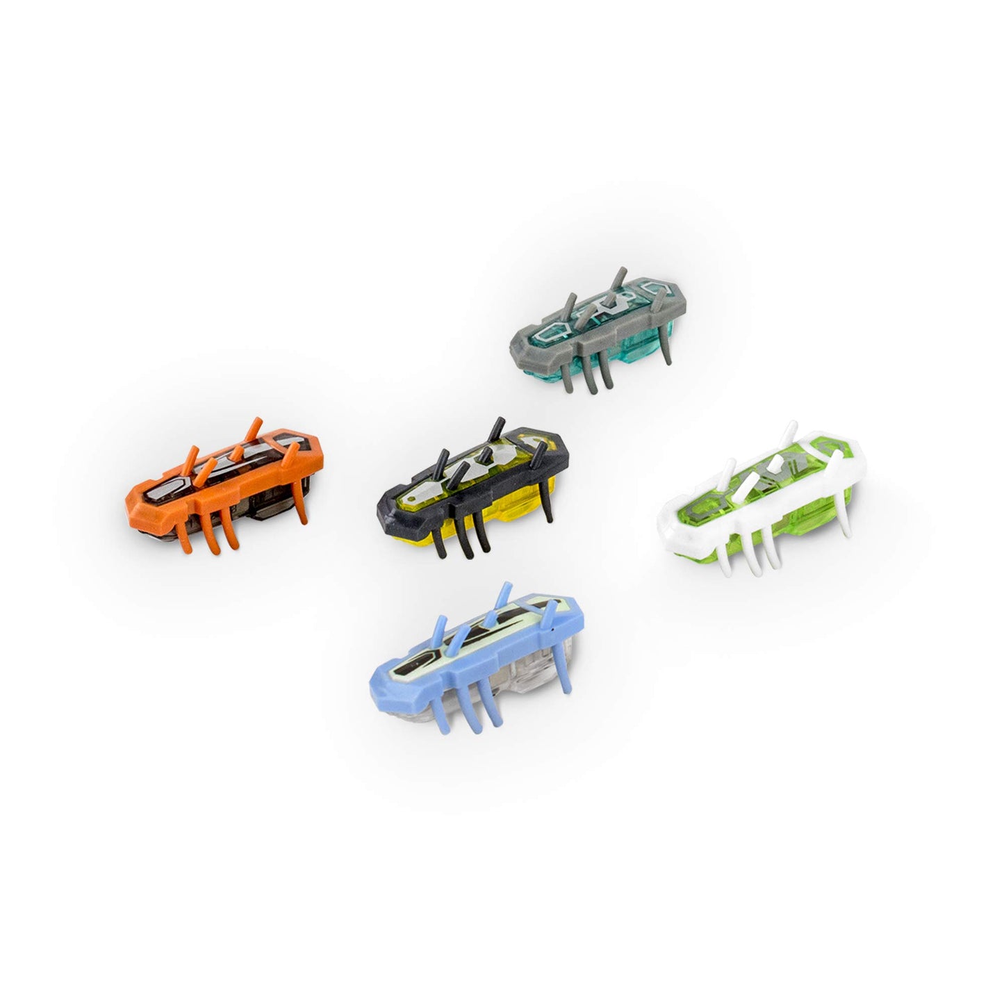 HEXBUG Nano Nitro 5 Pack - Sensory Vibration Toys for Kids and Cats - Tiny HEX Bug Childrens Toy Technology with Batteries Inclu