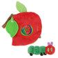 KIDS PREFERRED Very Hungry Caterpillar Activity Apple Plush, Crinkle Texture, Teether, Multicolor, Model 55787