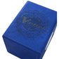 Gamegenic Cardfight!! Vanguard Nation'S Vault | Premium Deck Box | Holds Up To 50 Double-Sleeved Cards | Extra Drawer For Power Counters And Accessories | Dark States - Blue Color | Made